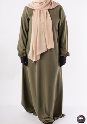 Basic abaya LEGERGROEN XL