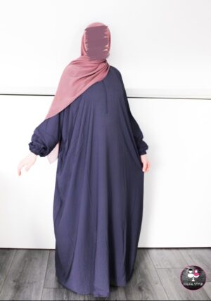 Batwing abaya ANTRACIET