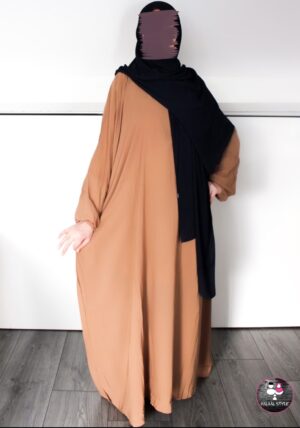 Batwing abaya CARAMEL