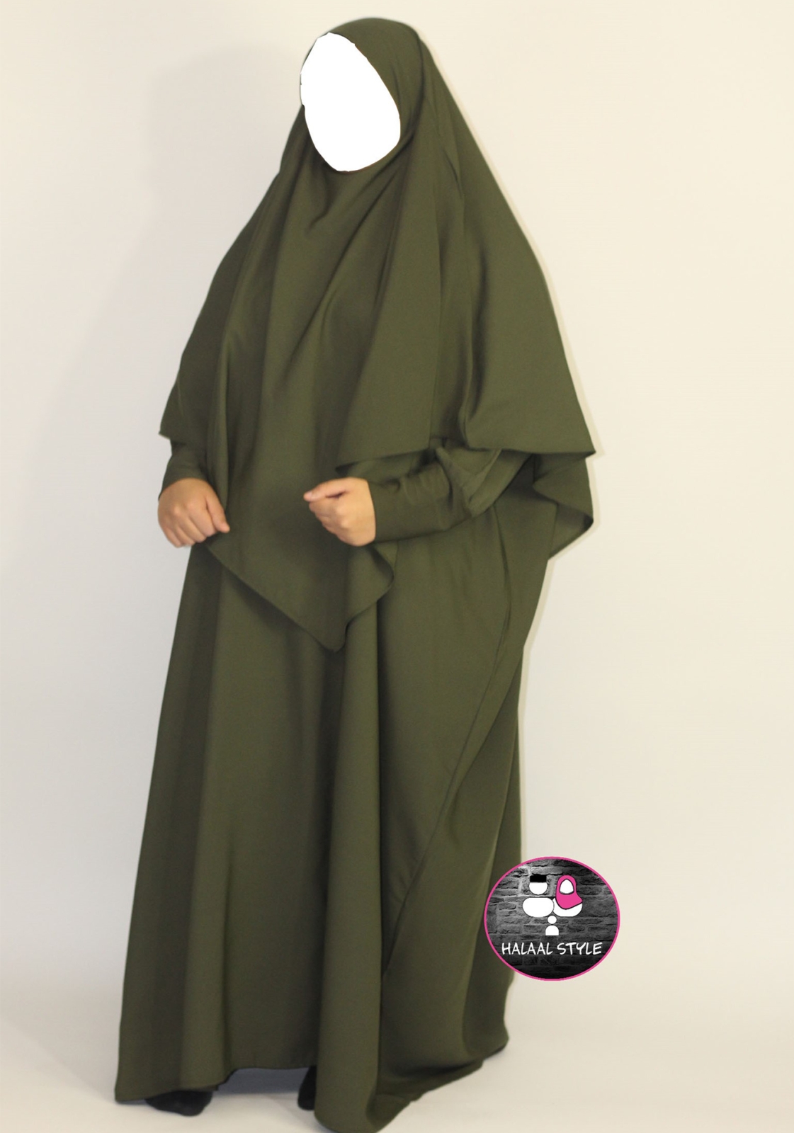  Farasha  abaya  LEGERGROEN Halaal Style