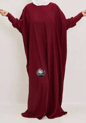 Farasha abaya BORDEAUXROOD