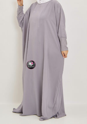 Farasha abaya LICHTGRIJS