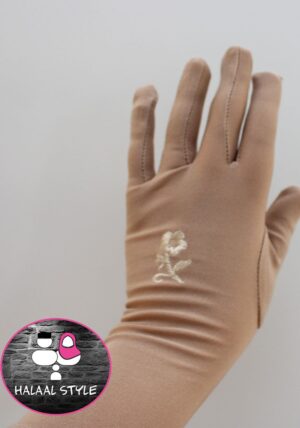 Handschoen Beige