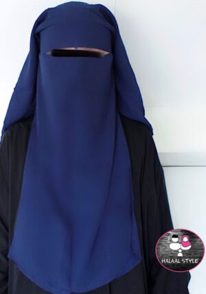 Niqaab Donkerblauw