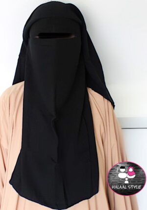 Niqaab Zwart