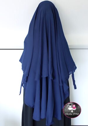 XL niqaab Donkerblauw