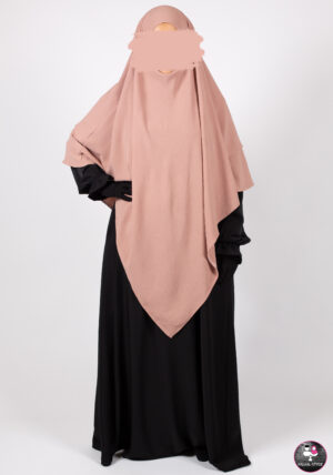 2-laagse STRETCH ghimaar OUDROZE