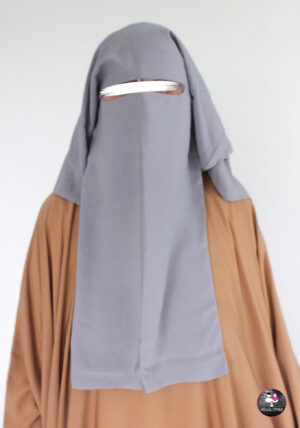 Niqaab Lichtgrijs