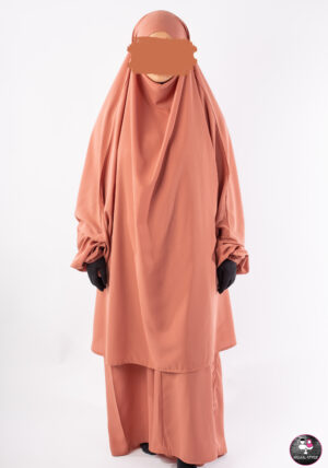 Ghimaar+rok PEACH