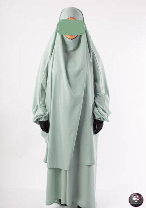 Ghimaar+rok MINTGROEN