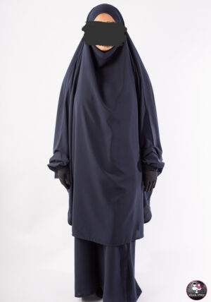 Ghimaar+rok DONKERBLAUW