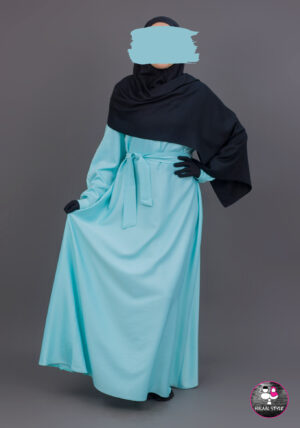 Turkse abaya Mintgroen