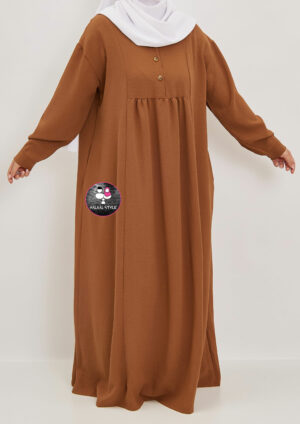 Abaya Drissia Jazz Camel