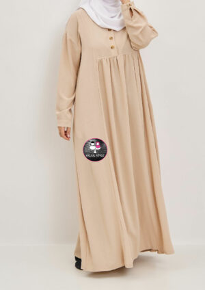 Abaya Drissia Jazz Beige