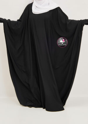 Abaya Val Fleuri Black