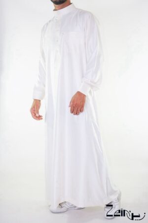 Qatari qamis White