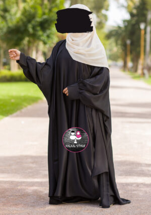 Satin set Lalla Chafia Black