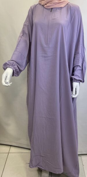 Batwing abaya Lavendel