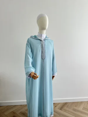 Marokkaanse Djellaba SOUSSDI MINTGROEN